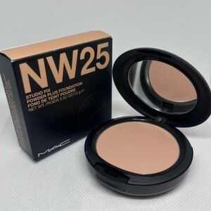 2 New MAC Cosmetics Studio Fix Powder Plus Foundation NW25